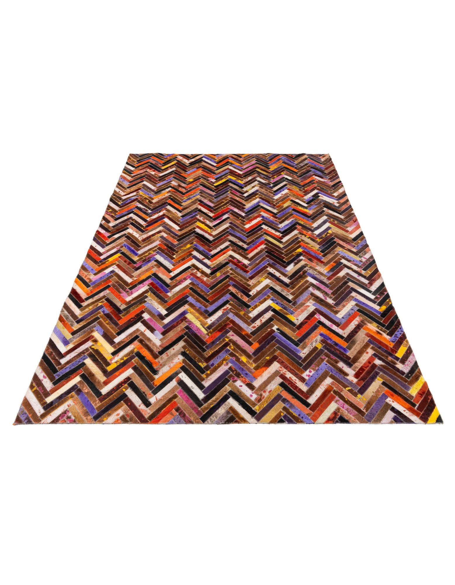 5' 4 x 7' 6 Cowhide Stocks Rug