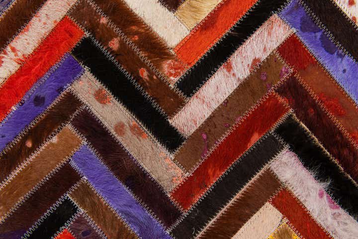 5' 4 x 7' 6 Cowhide Stocks Rug