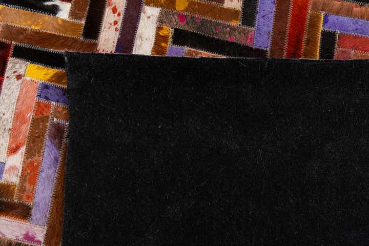 5' 4 x 7' 6 Cowhide Stocks Rug