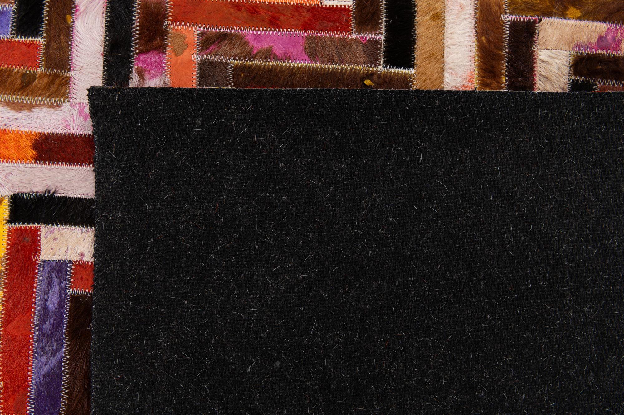 5' 5 x 7' 6 Cowhide Stocks Rug