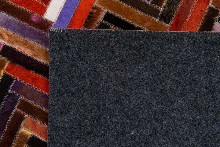 5' 5 x 7' 7 Cowhide Stocks Rug