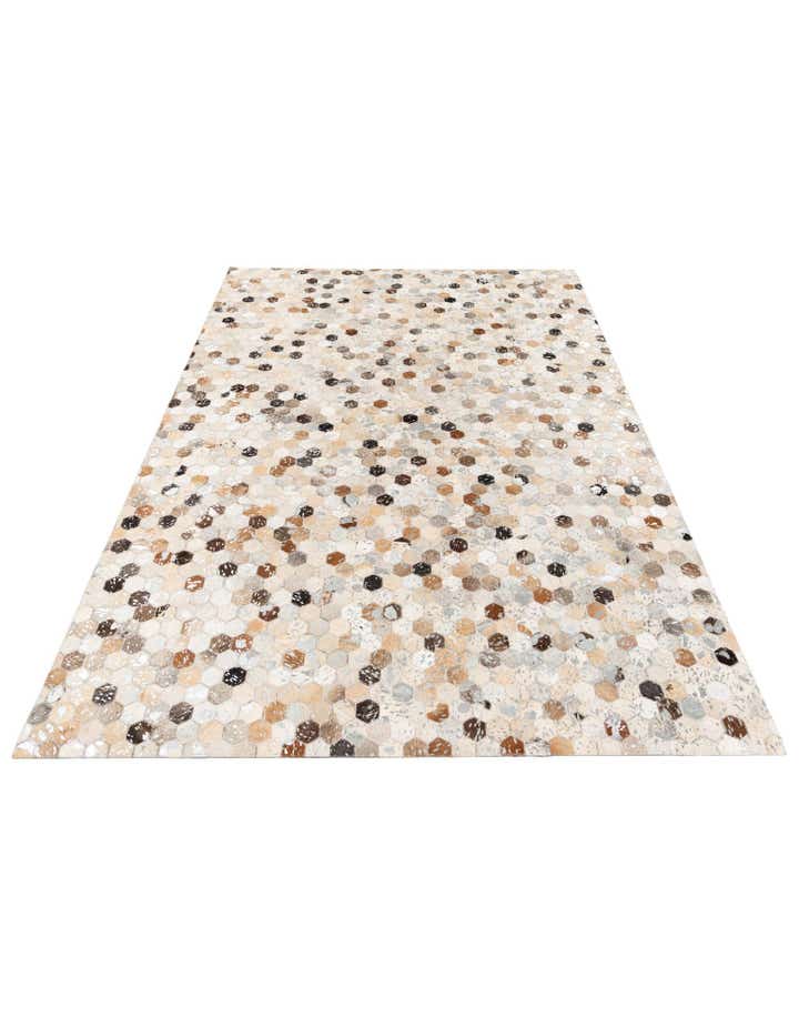 5' 4 x 7' 6 Cowhide Stocks Rug