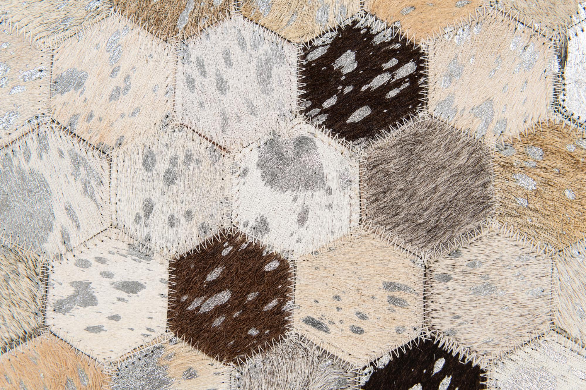 5' 4 x 7' 6 Cowhide Stocks Rug