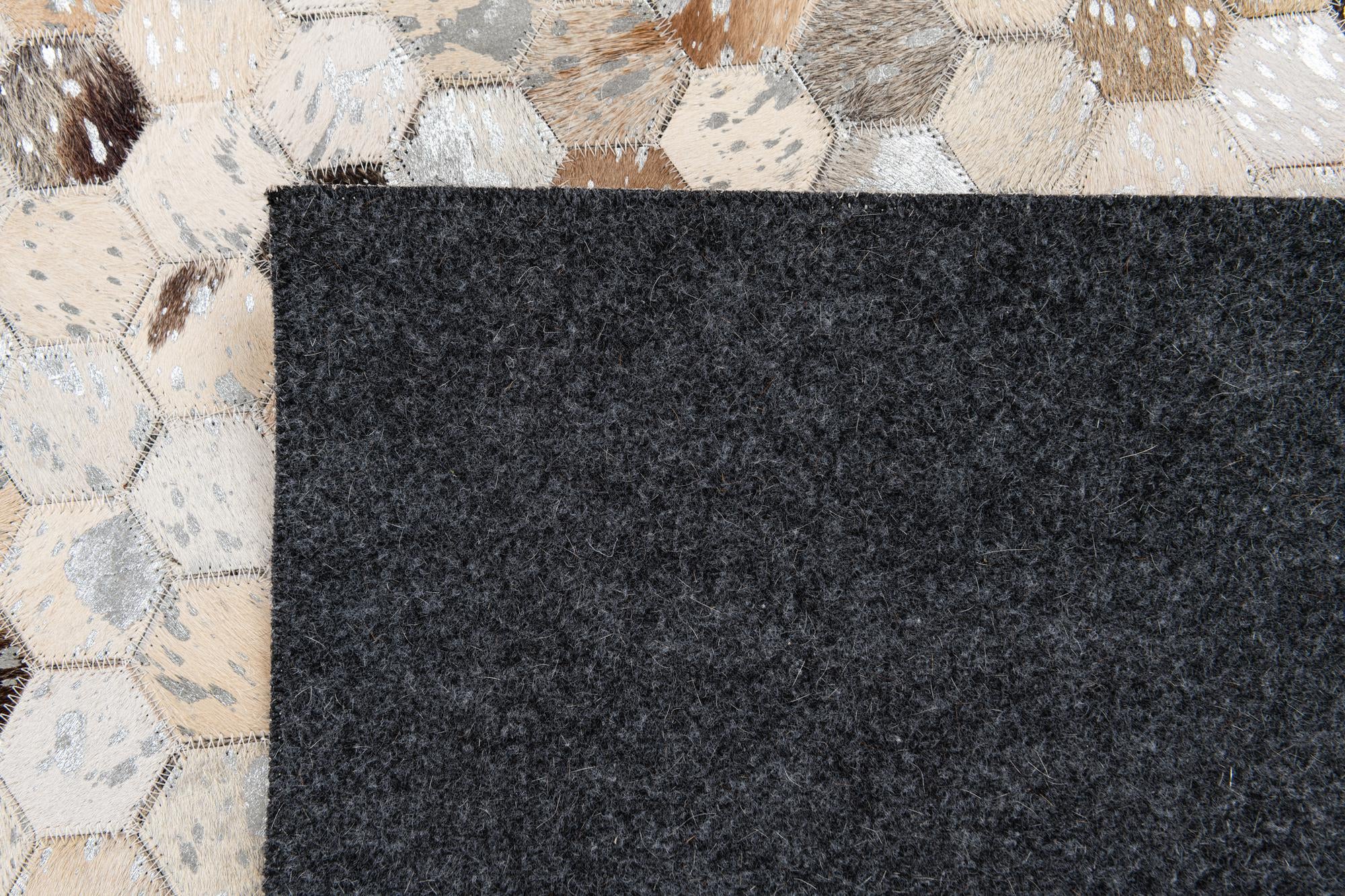5' 4 x 7' 6 Cowhide Stocks Rug