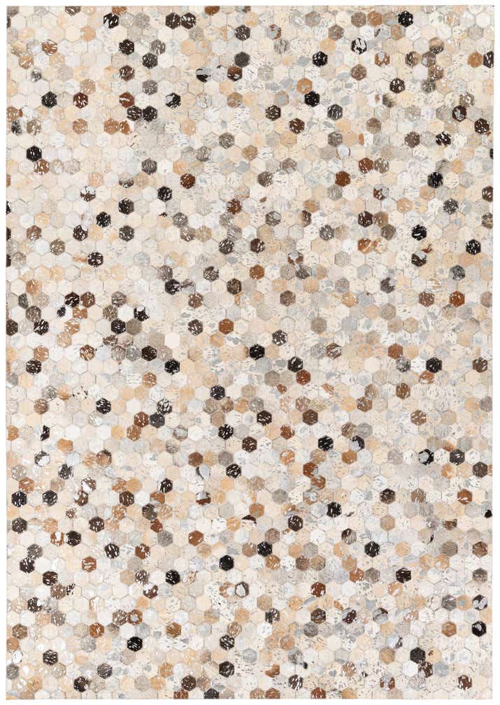 5' 4 x 7' 6 Cowhide Stocks Rug