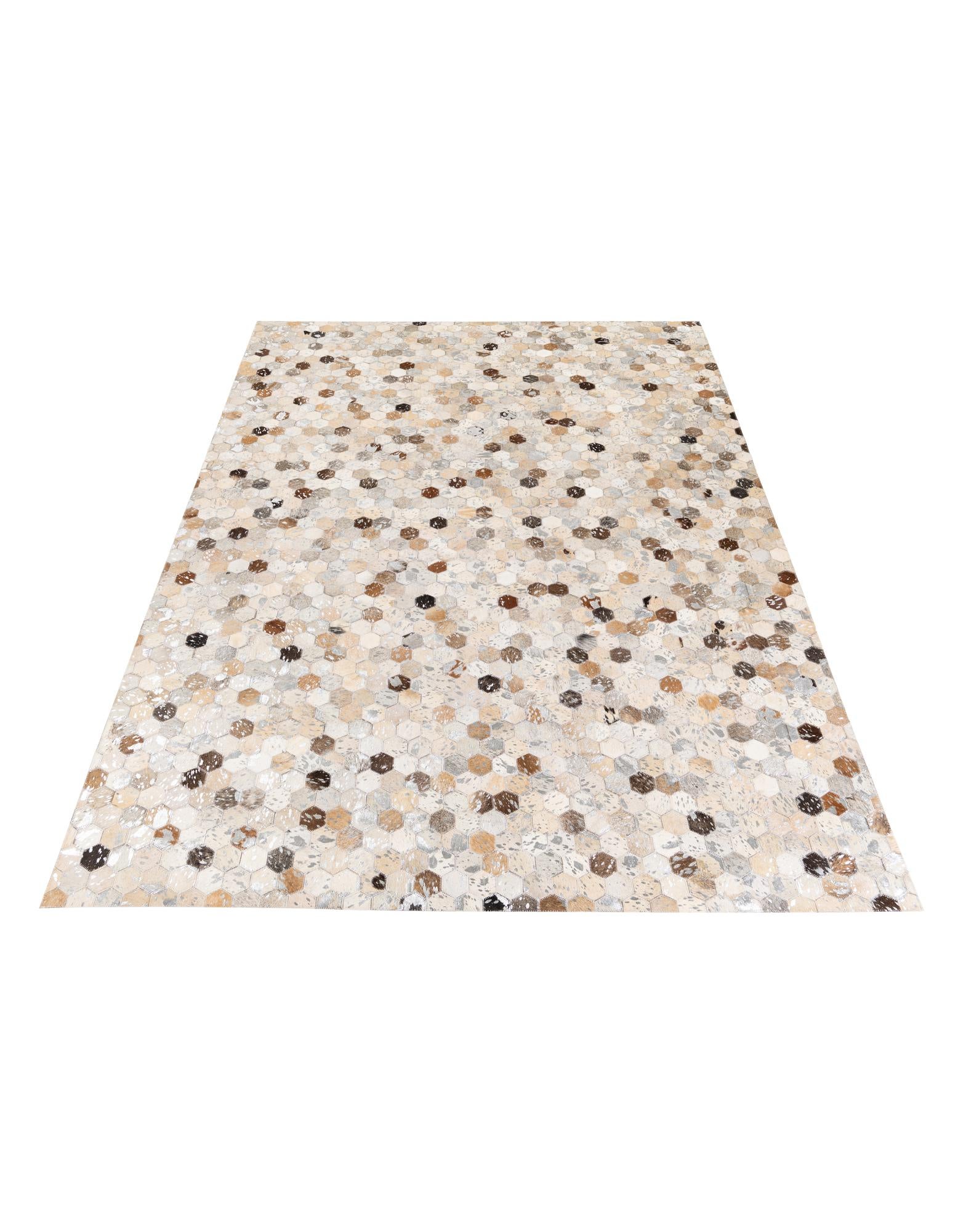 5' 4 x 7' 5 Cowhide Stocks Rug