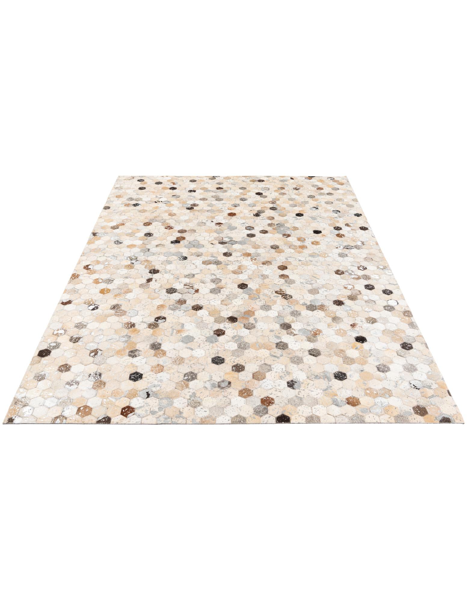 5' 3 x 7' 6 Cowhide Stocks Rug