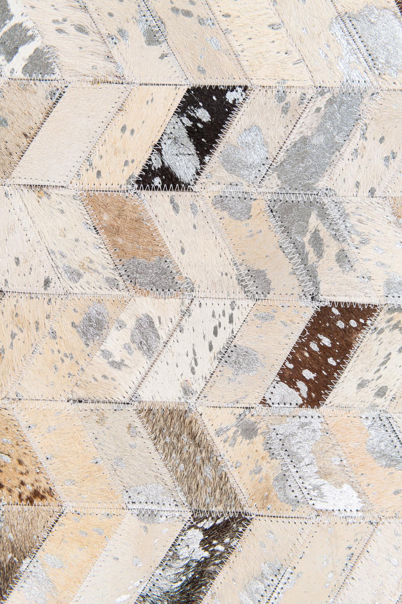 5' 1 x 8' 1 Cowhide Stocks Rug