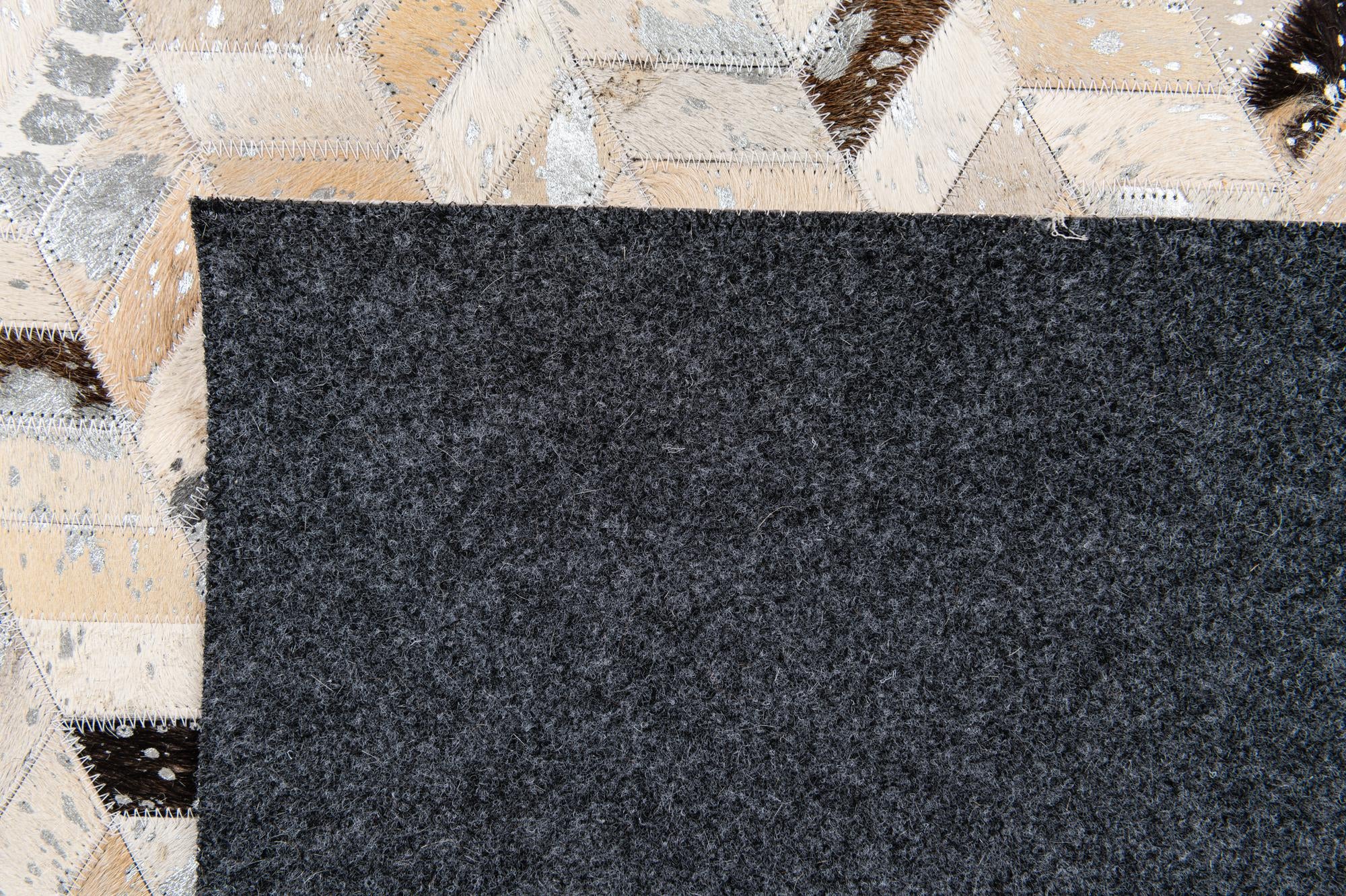 5' 1 x 8' 1 Cowhide Stocks Rug