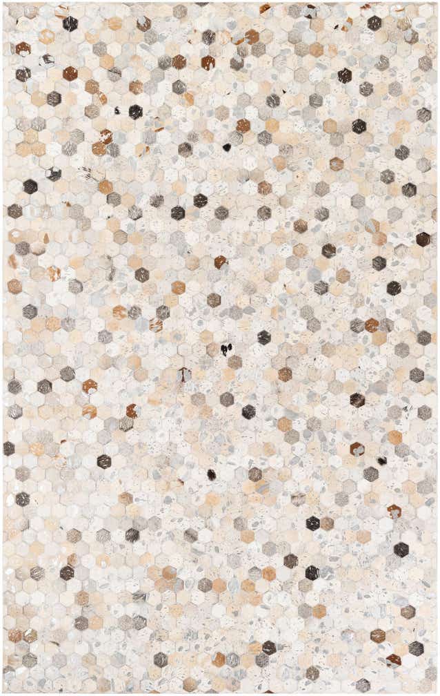 5' 1 x 8' 1 Cowhide Stocks Rug