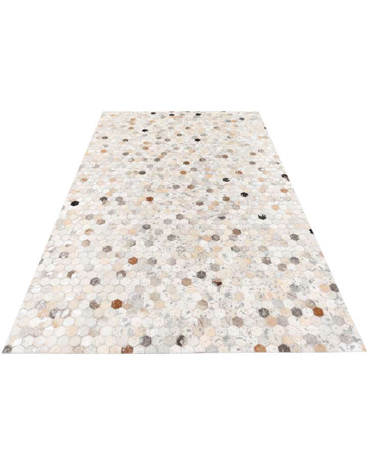 5' 2 x 8' Cowhide Stocks Rug