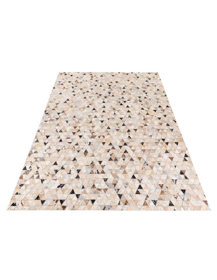 Detail image of 5' 4 x 7' 7 Cowhide Stocks Rug