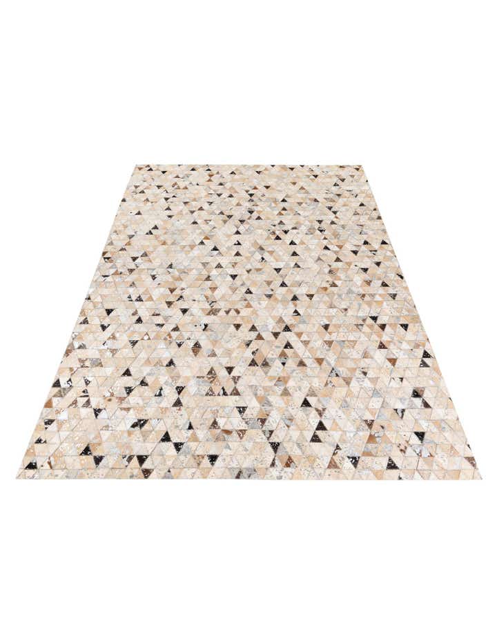 5' 4 x 7' 7 Cowhide Stocks Rug