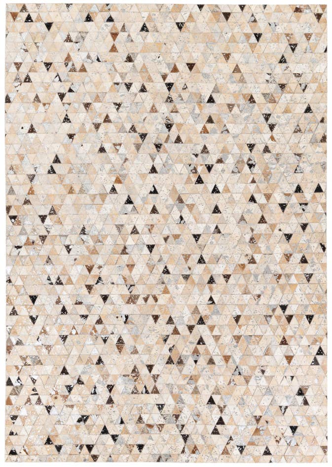 Detail image of 5' 4 x 7' 7 Cowhide Stocks Rug