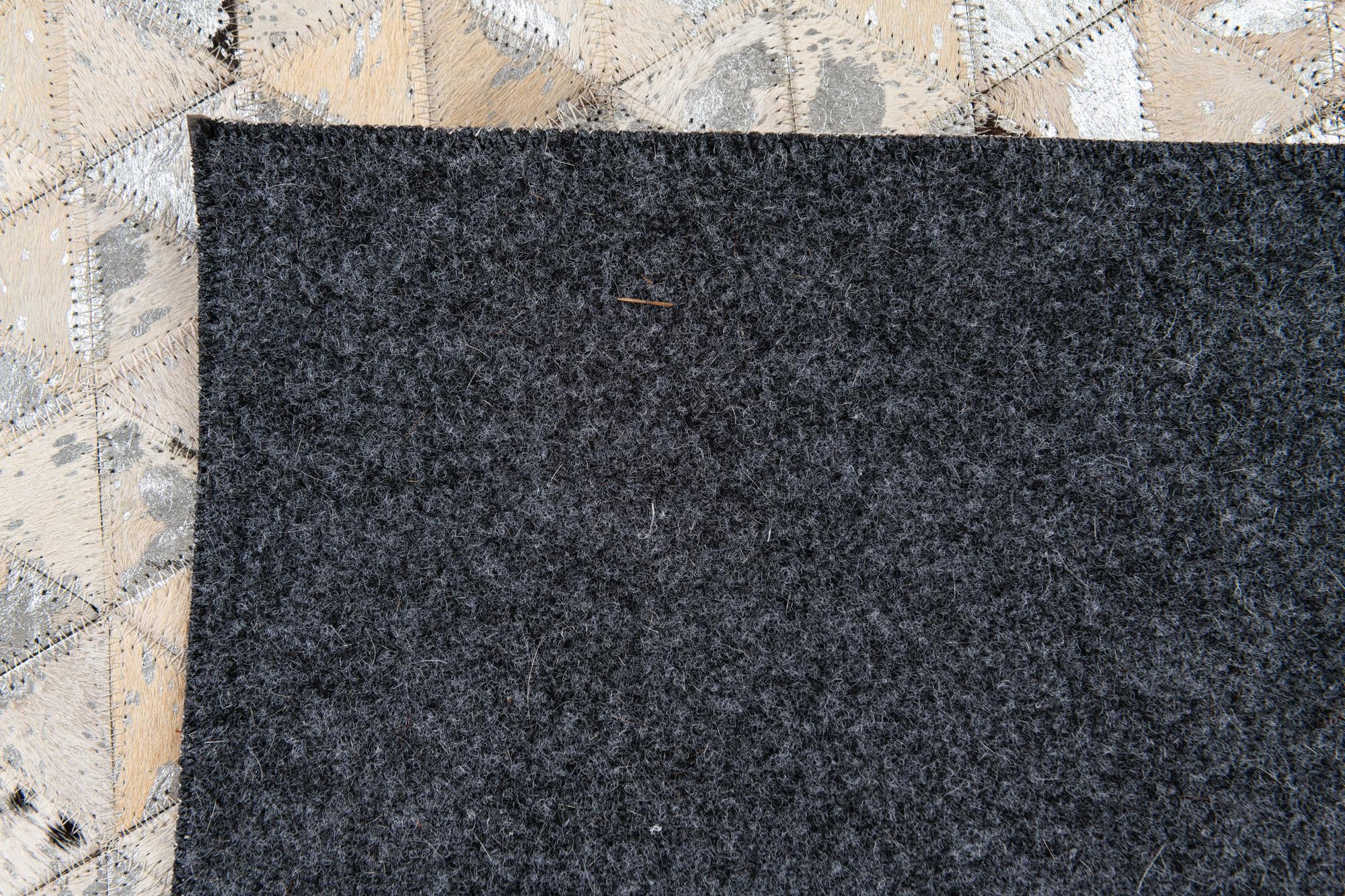 5' 3 x 7' 5 Cowhide Stocks Rug