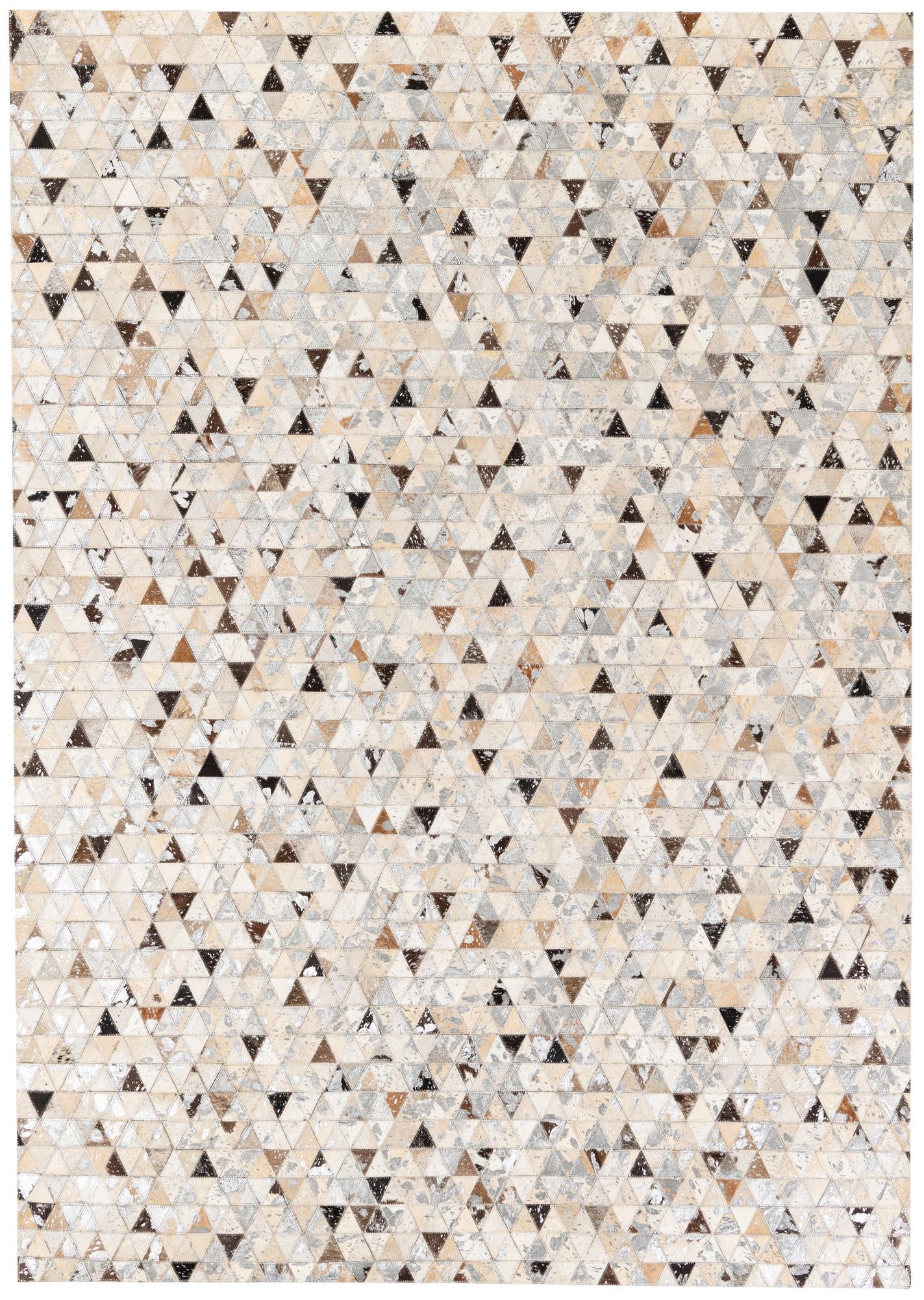 5' 3 x 7' 5 Cowhide Stocks Rug