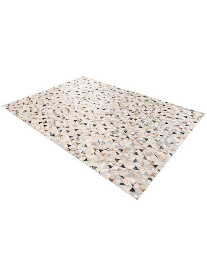 5' 3 x 7' 6 Cowhide Stocks Rug