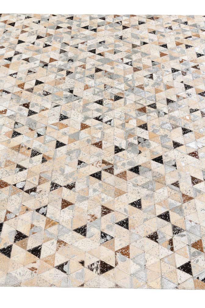 5' 3 x 7' 6 Cowhide Stocks Rug