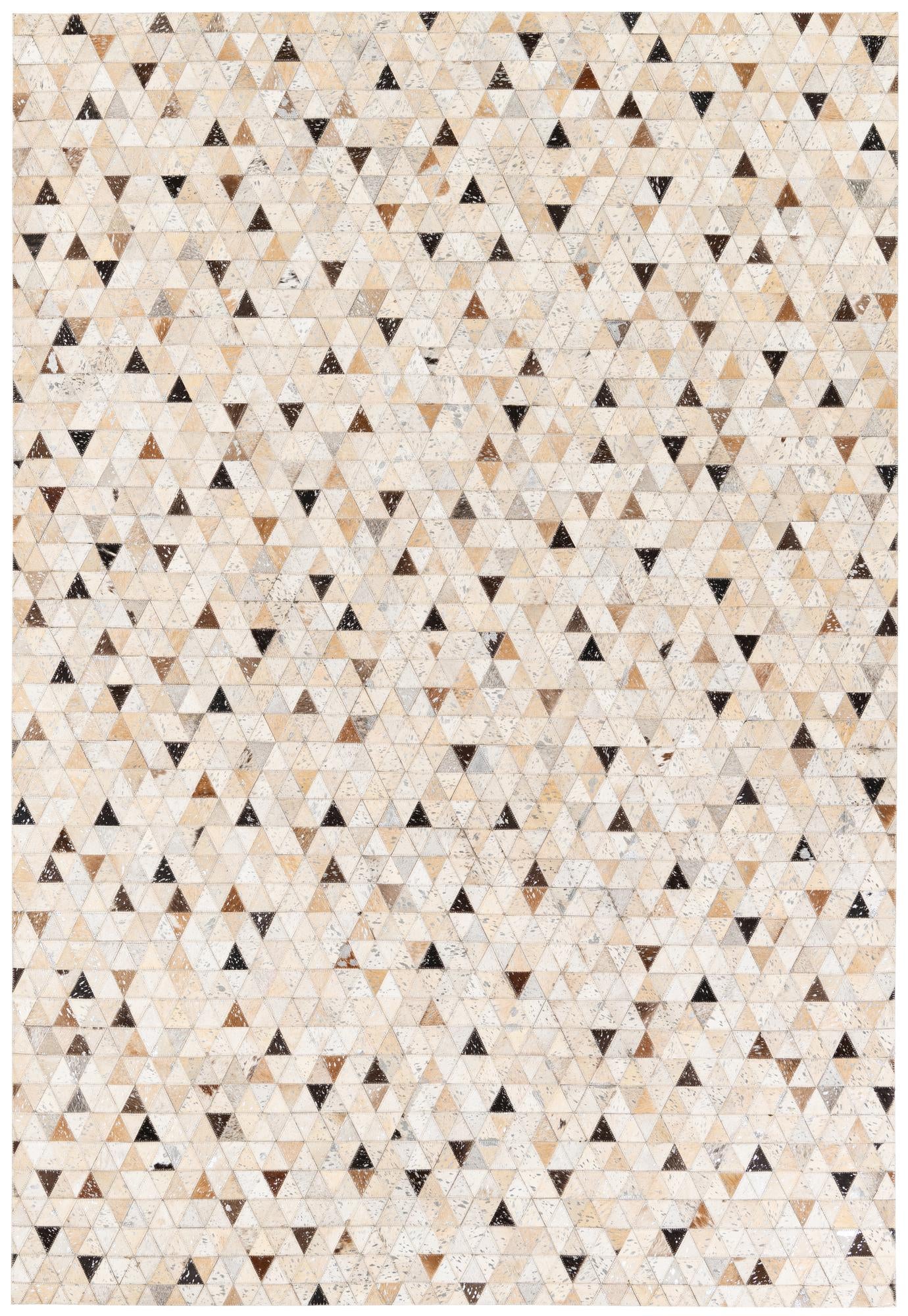 5' 3 x 7' 7 Cowhide Stocks Rug