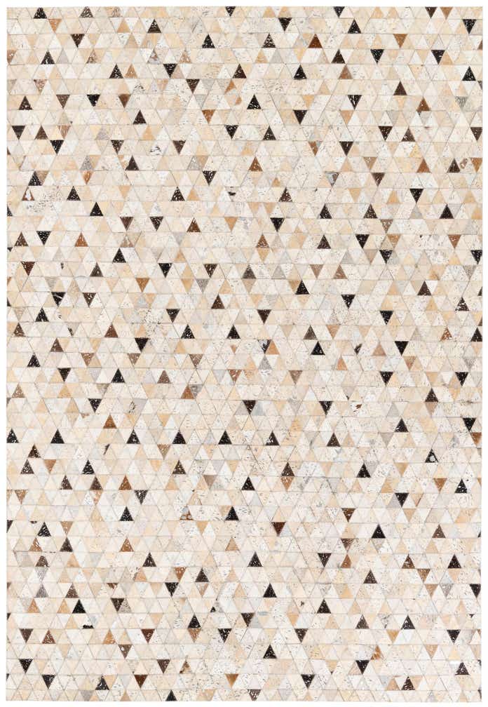 5' 3 x 7' 7 Cowhide Stocks Rug