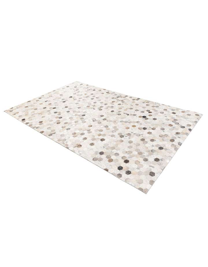 4' 11 x 7' 11 Cowhide Stocks Rug