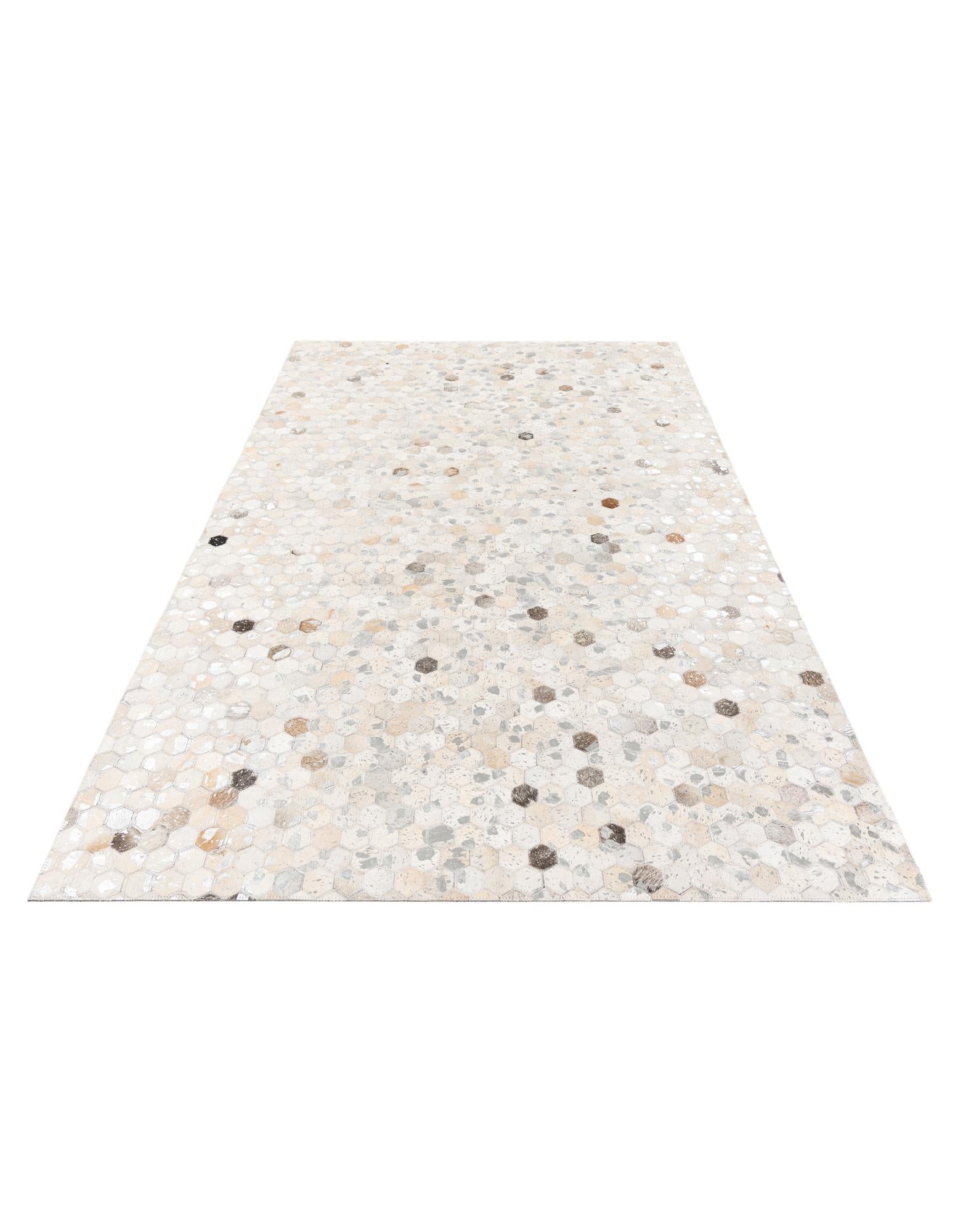 5' 1 x 8' Cowhide Stocks Rug