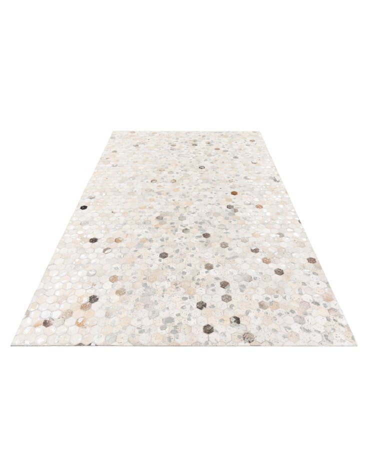 Detail image of 5' 1 x 8' Cowhide Stocks Rug