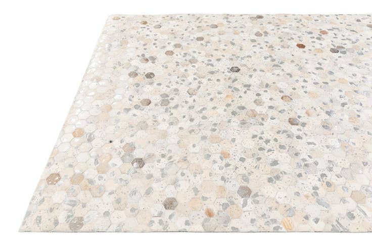 Detail image of 5' 1 x 8' Cowhide Stocks Rug