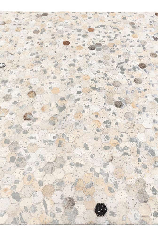 5' 1 x 8' Cowhide Stocks Rug