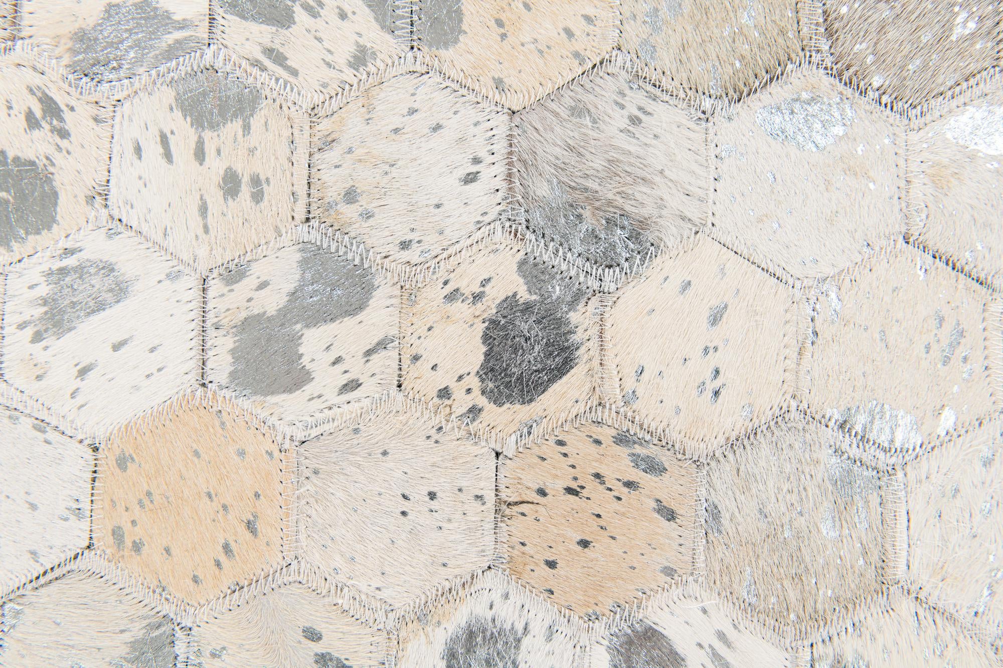 5' 1 x 8' Cowhide Stocks Rug