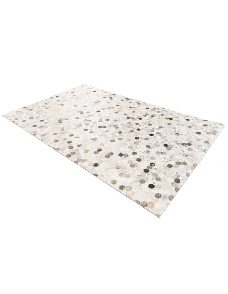 Detail image of 5' 1 x 8' Cowhide Stocks Rug