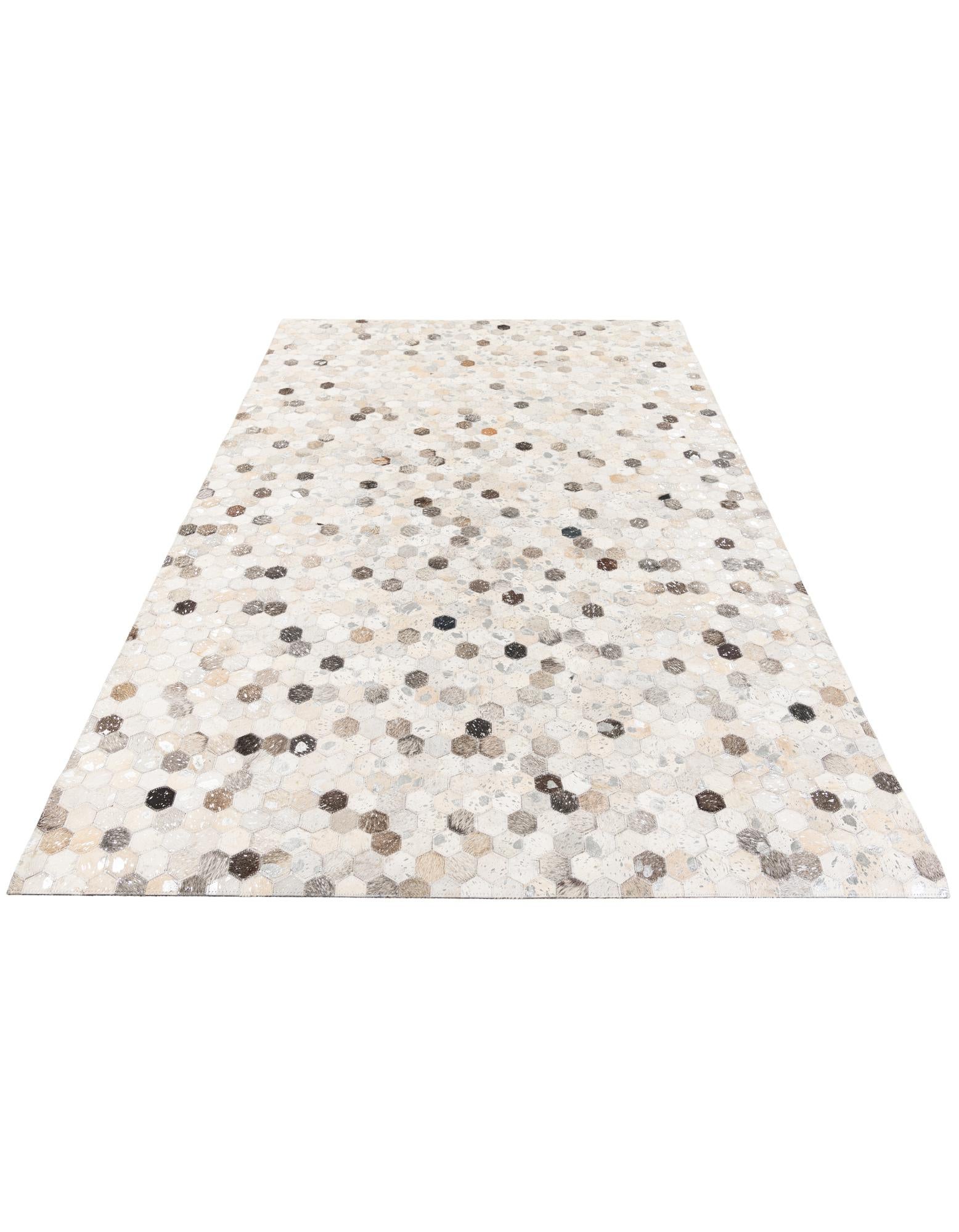 5' 1 x 8' Cowhide Stocks Rug