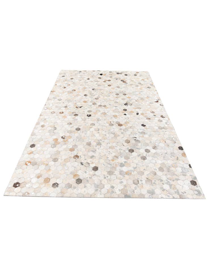 Detail image of 5' 1 x 8' Cowhide Stocks Rug