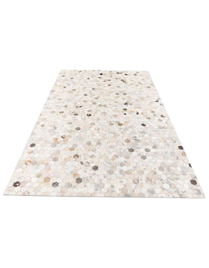 5' 1 x 8' Cowhide Stocks Rug