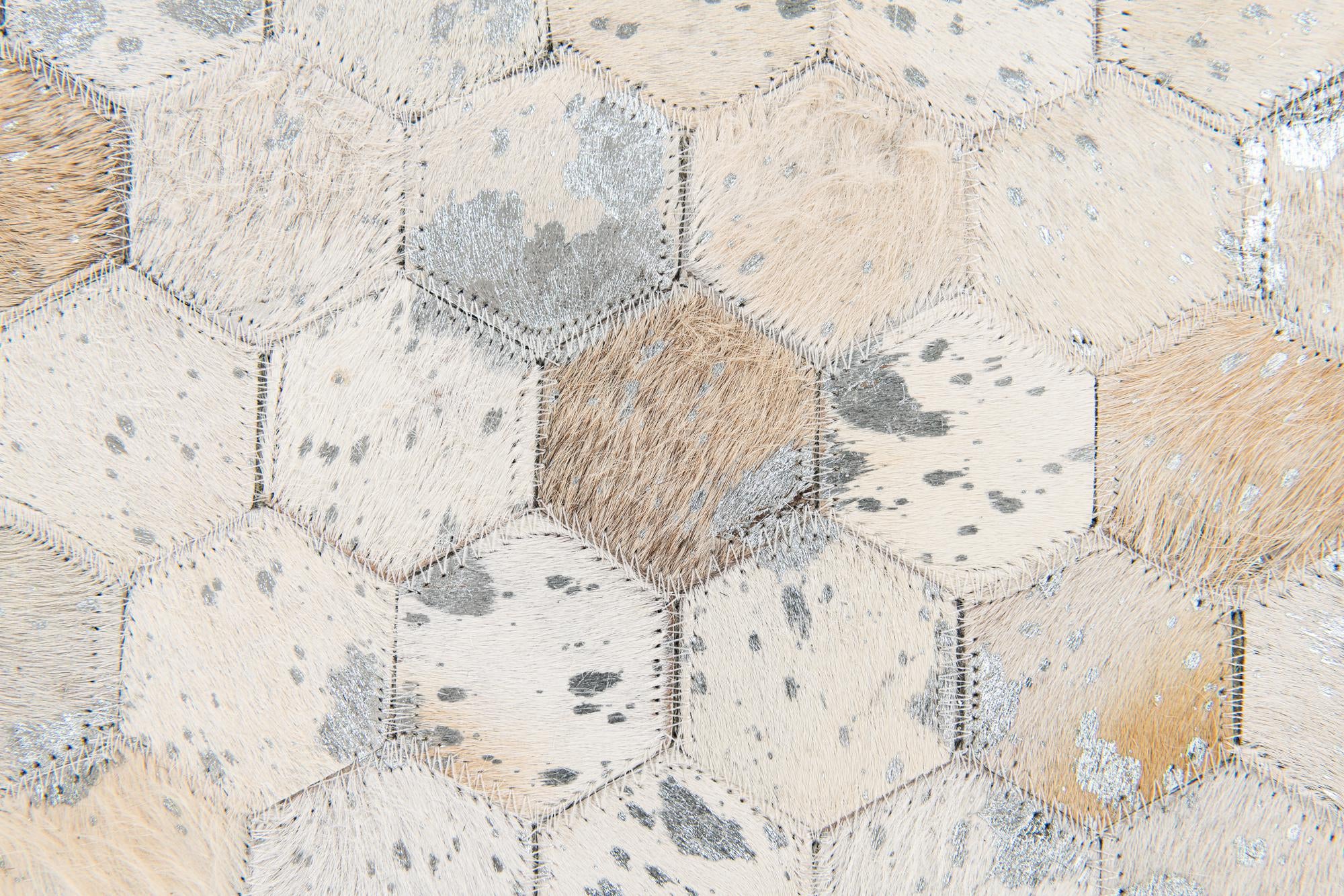 5' 1 x 8' Cowhide Stocks Rug