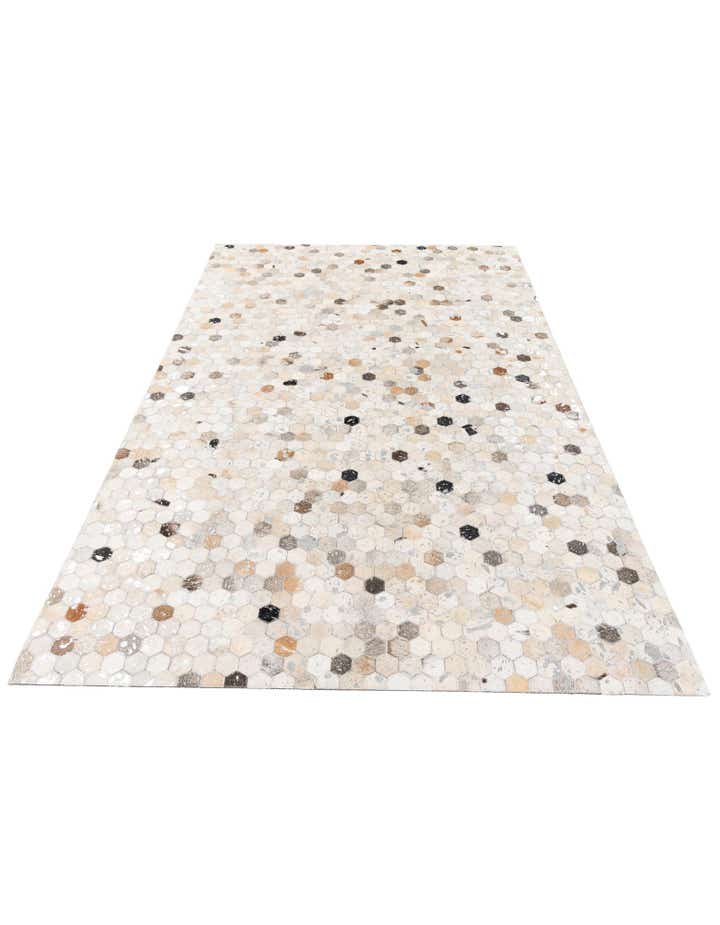 5' 1 x 7' 11 Cowhide Stocks Rug