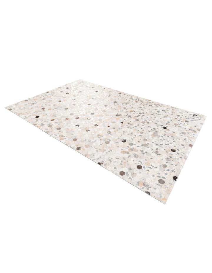 5' 1 x 8' Cowhide Stocks Rug