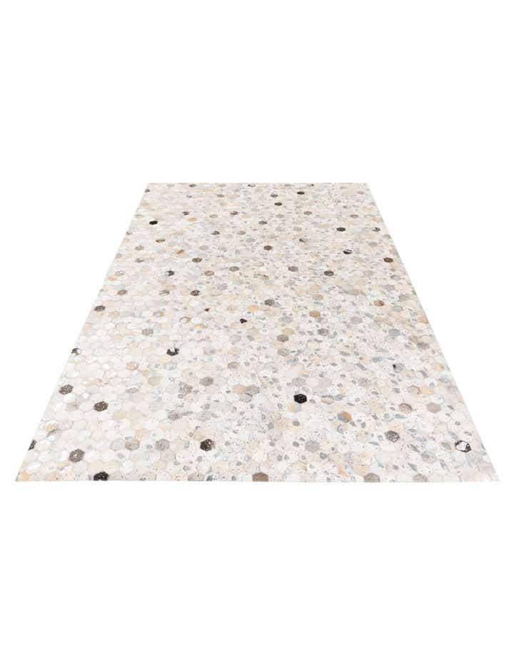 5' 1 x 8' Cowhide Stocks Rug