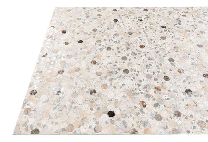 5' 1 x 8' Cowhide Stocks Rug
