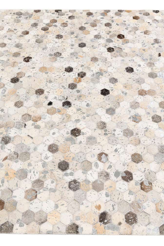 5' 1 x 8' 2 Cowhide Stocks Rug
