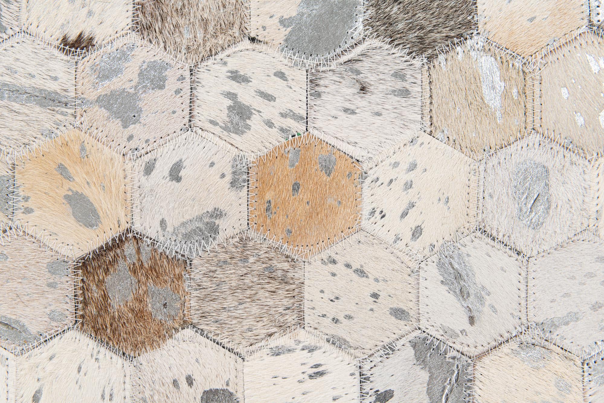 5' x 8' Cowhide Stocks Rug