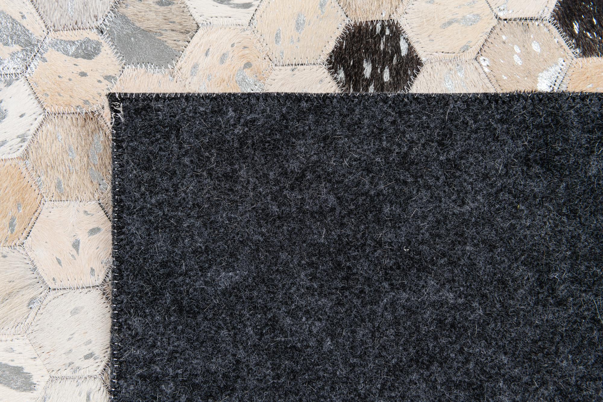 5' x 8' Cowhide Stocks Rug