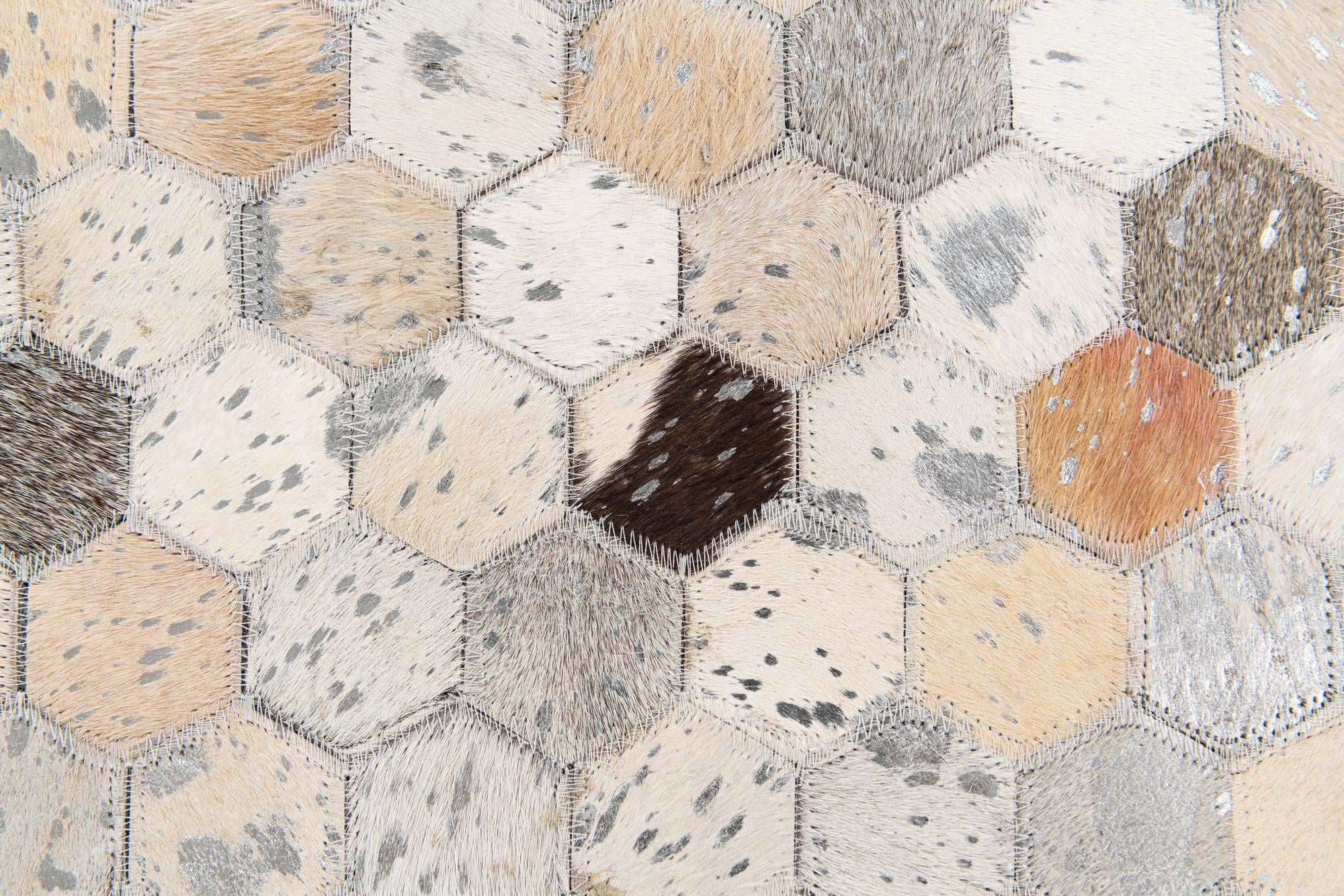 5' x 8' Cowhide Stocks Rug