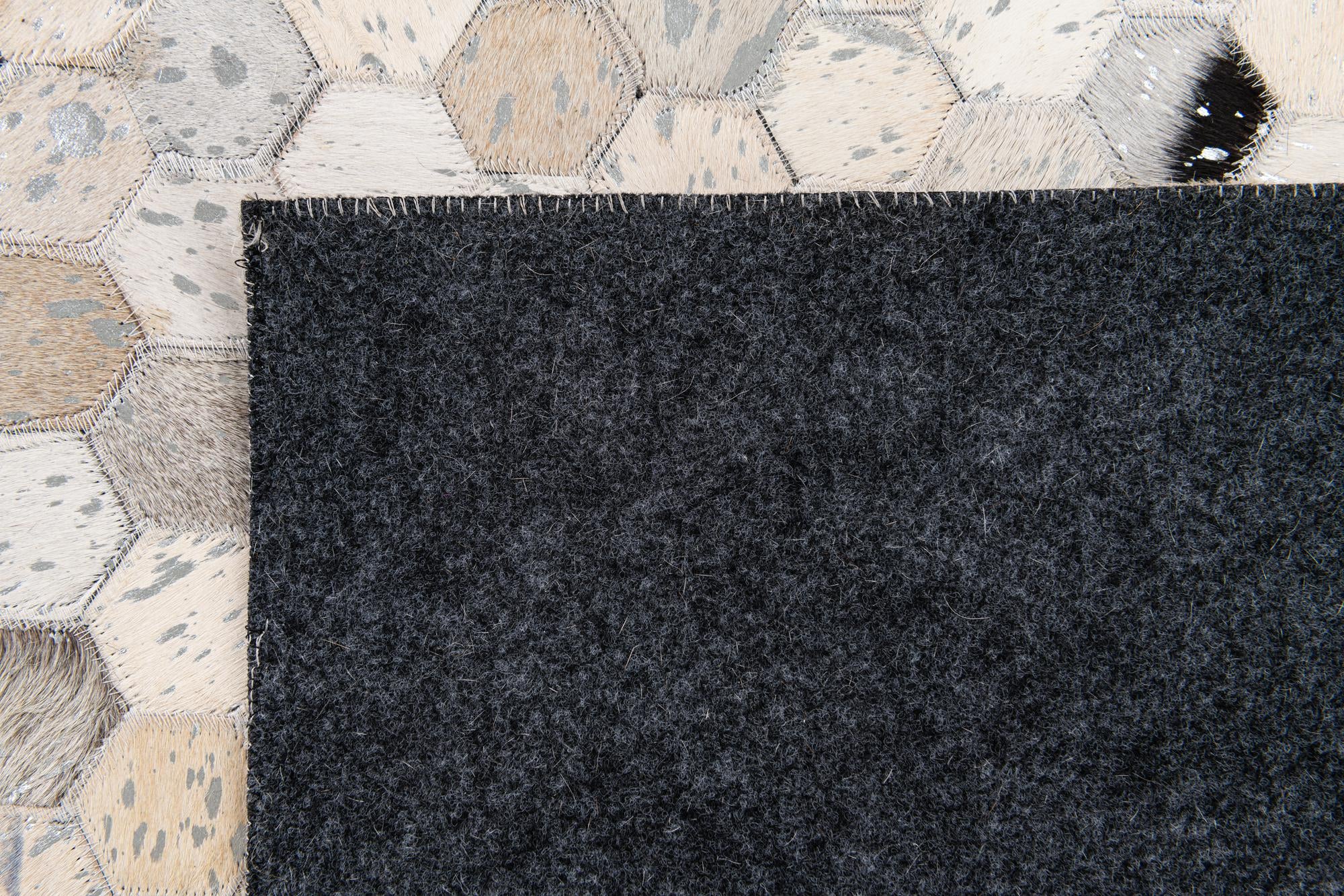 5' x 8' Cowhide Stocks Rug