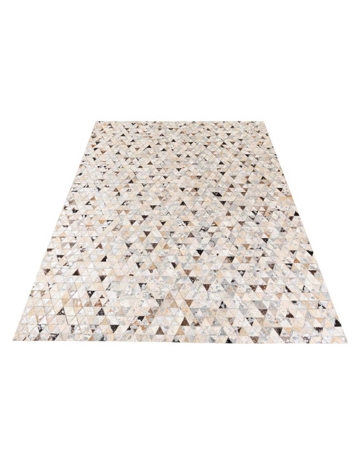 Detail image of 5' 4 x 7' 5 Cowhide Stocks Rug