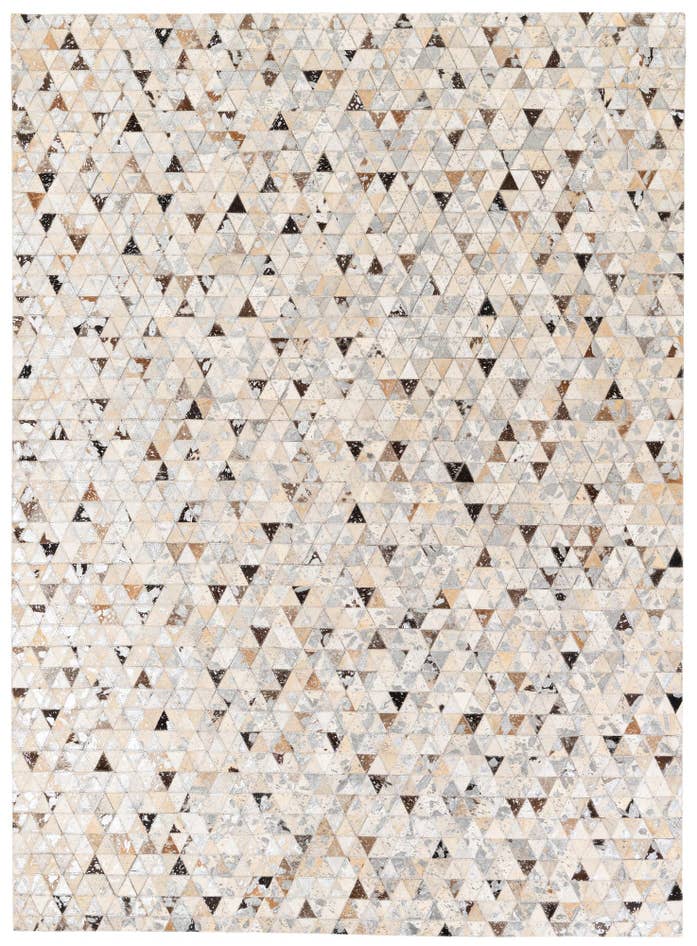 Detail image of 5' 4 x 7' 5 Cowhide Stocks Rug