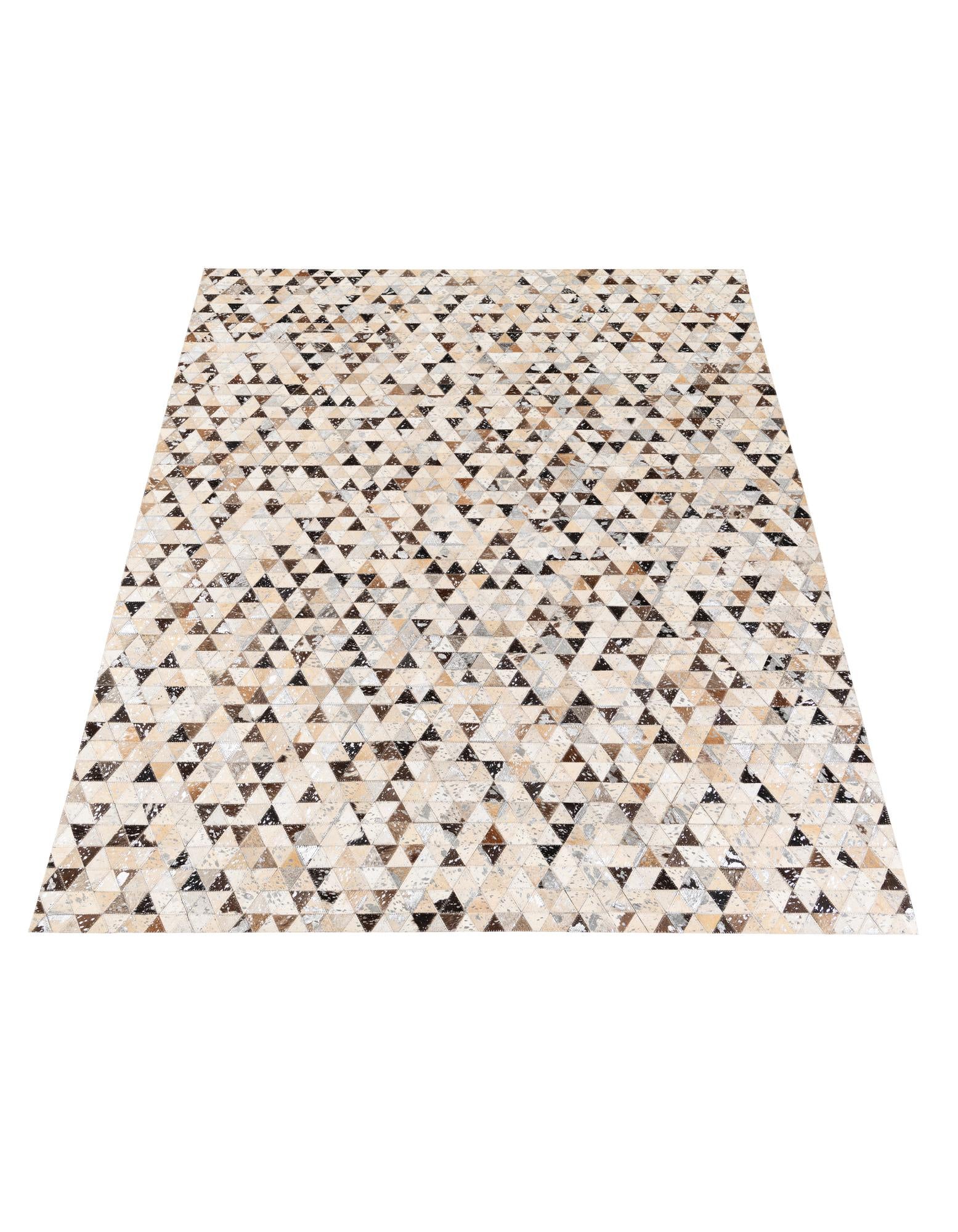 5' 2 x 7' 7 Cowhide Stocks Rug