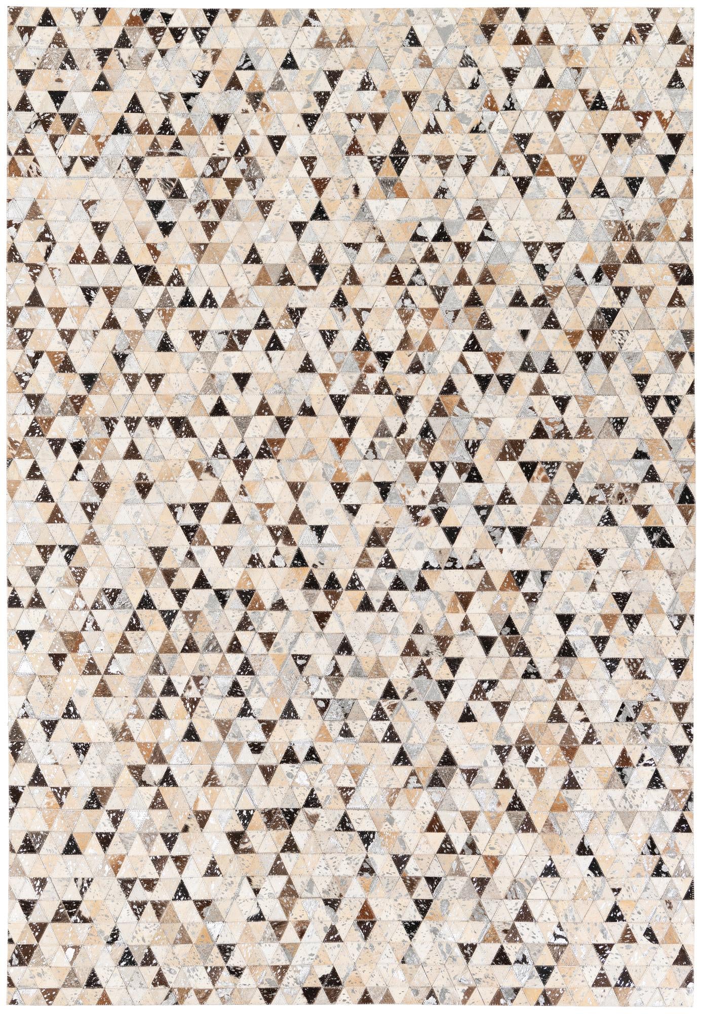 5' 2 x 7' 7 Cowhide Stocks Rug
