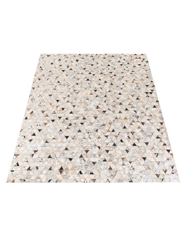 Detail image of 5' 3 x 7' 7 Cowhide Stocks Rug