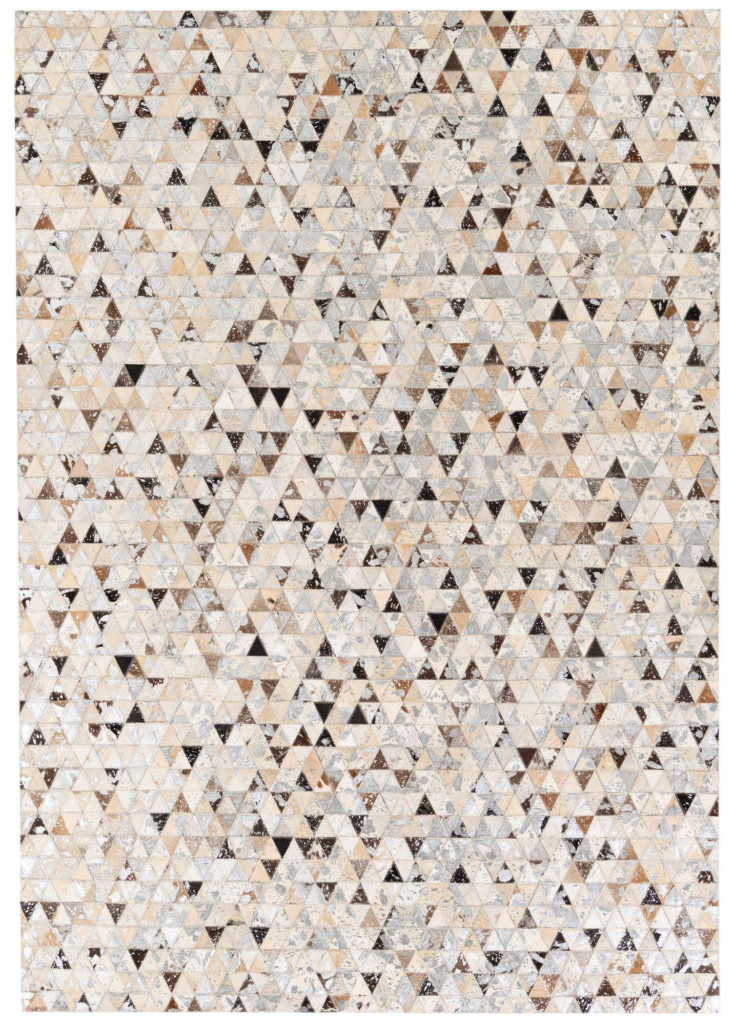 5' 3 x 7' 5 Cowhide Stocks Rug